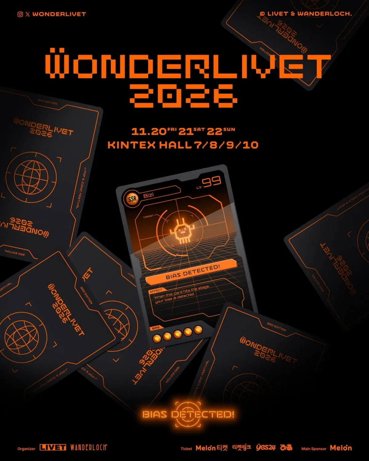 WONDERLIVET 2026 Official Festival Poster