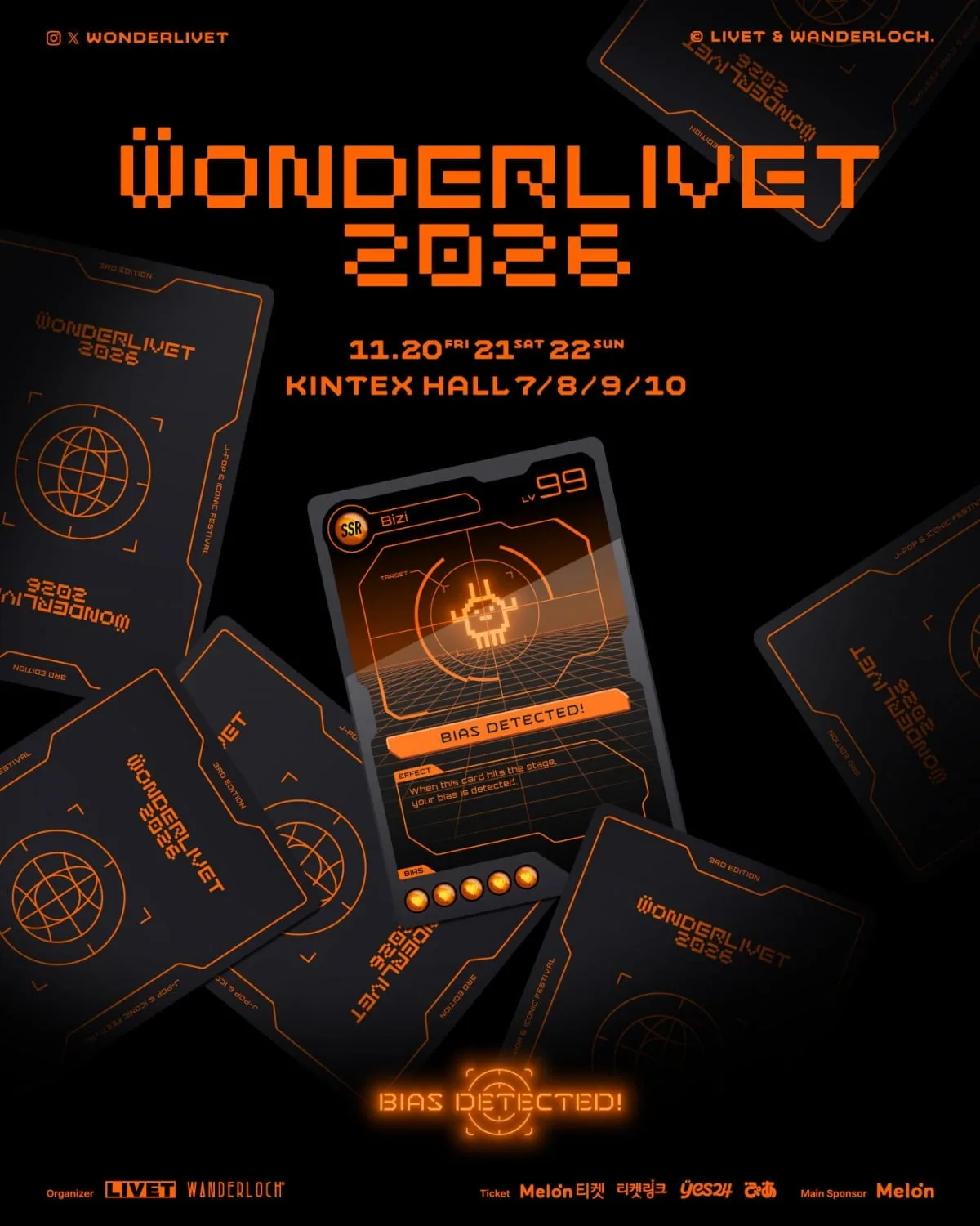 WONDERLIVET 2026 Official Festival Poster